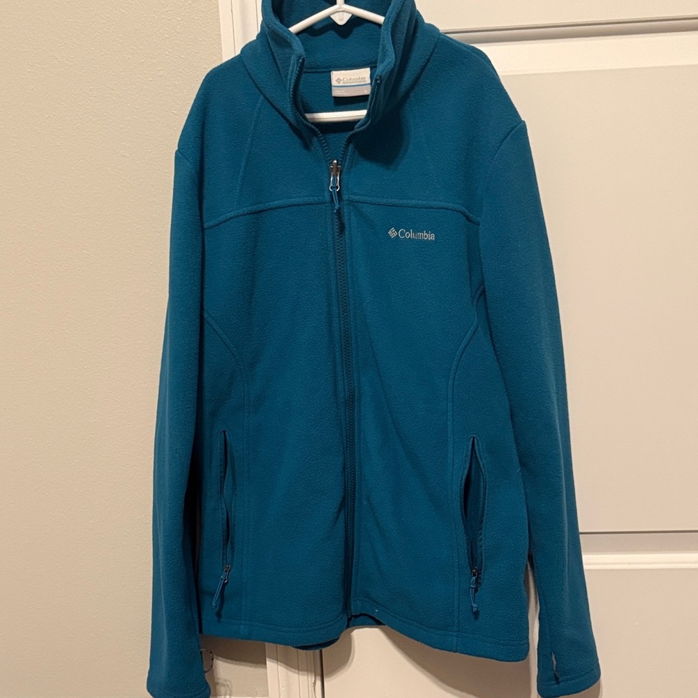 Columbia Women’s Teal Fleece Jacket